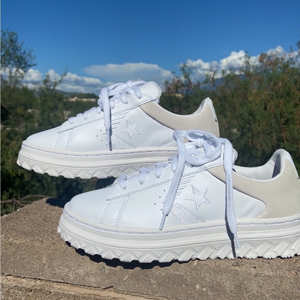New Platform Pro Leather x2 OX ⭐️ One Star ⭐️ Converse Sneakers